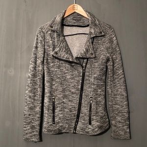 Market & Spruce French Terry Moto Jacket